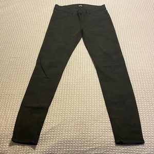 Hudson camo denim